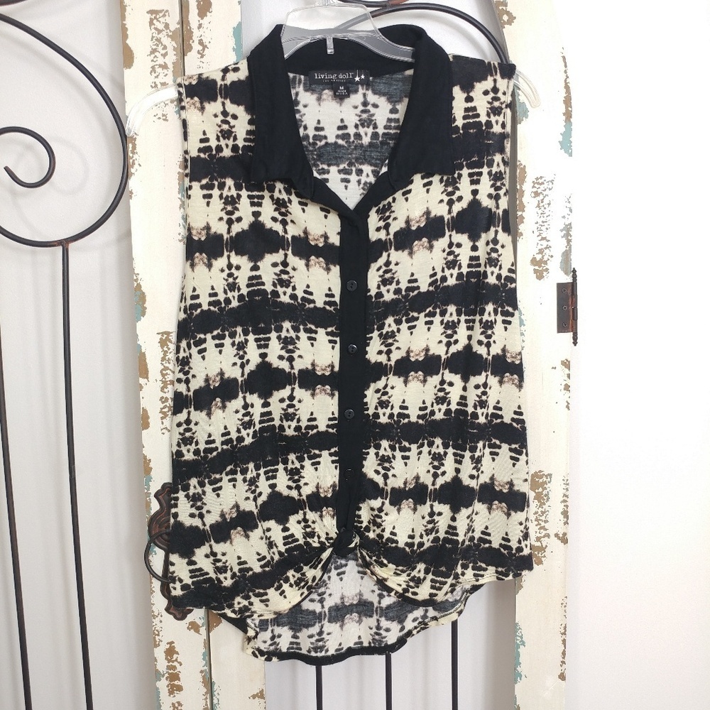 Living doll  Black Ivory top medium